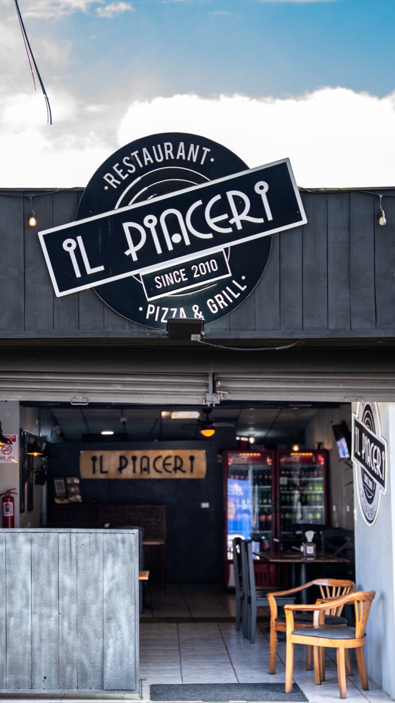 Fachada del restaurante Il Piaceri